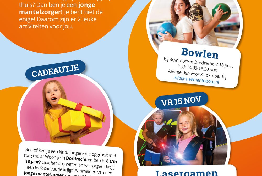 Activititeiten voor jonge mantelzorgers