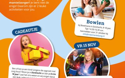 Activititeiten voor jonge mantelzorgers